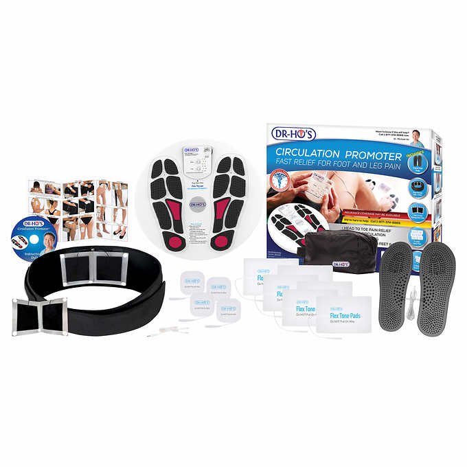 DR-HO’S - Circulation Promoter Plus Gel Pad Kit and Pain Therapy Back Relief Belt
