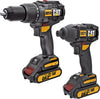 CAT Hammer Drill Impact Driver kit