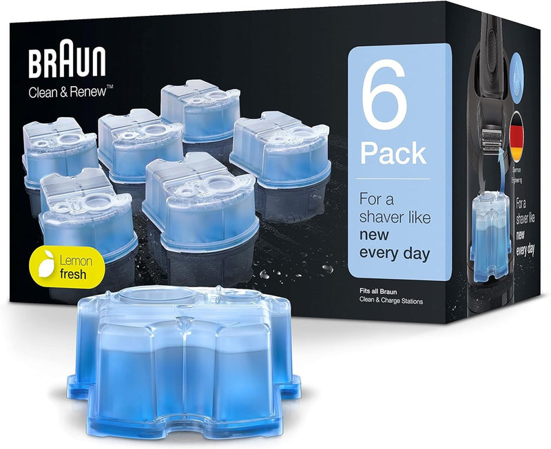 Braun All-In-One Style Kit Series 9 9440 + Clean & Renew Refill Cartridges (6 Pack)