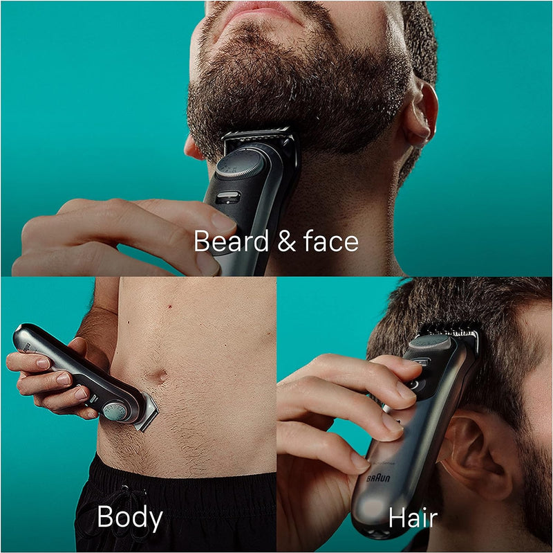 Braun All-In-One Style Kit Series 9 9440, 13-in-1 Trimmer for Men with Beard Trimmer