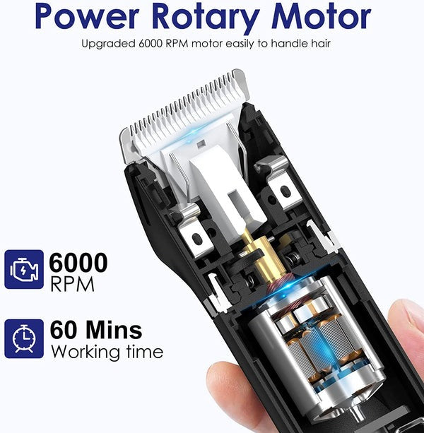 Brightup Body Hair Trimmer for Men | Wet & Dry