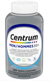 Centrum Complete Multivitamin and Mineral Supplement for Men 50+, 250 Tablets