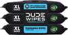 DUDE Wipes Flushable Wet Wipes Dispenser (3 Packs 48 Wipes)