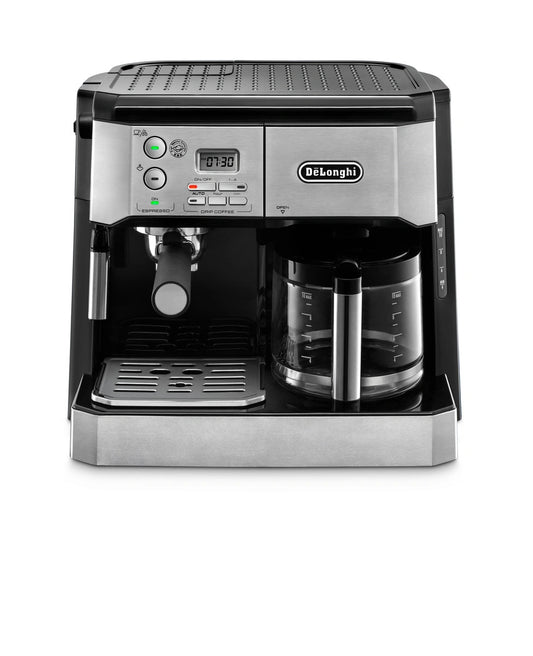 De'Longhi All-In-One Pump Espresso and Drip Coffee Machine with Advanced Cappuccino System