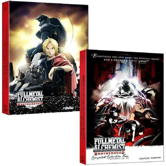 Fullmetal Alchemist : Brotherhood - Complete Series DVD Full Collection 1 and 2
