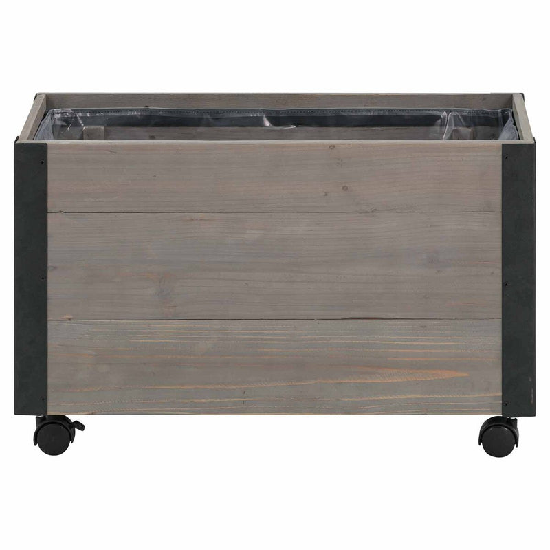 Grapevine 24N FSC Recycled Wood Planter with Casters