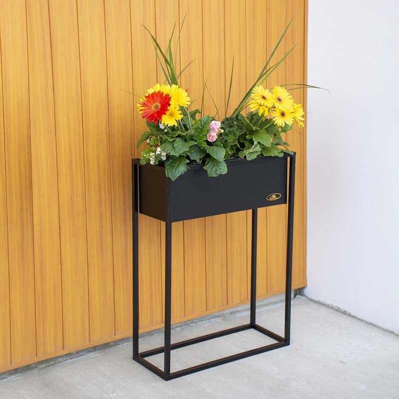 Grapevine Floor Planter With Self-Watering Feature, Rectangular