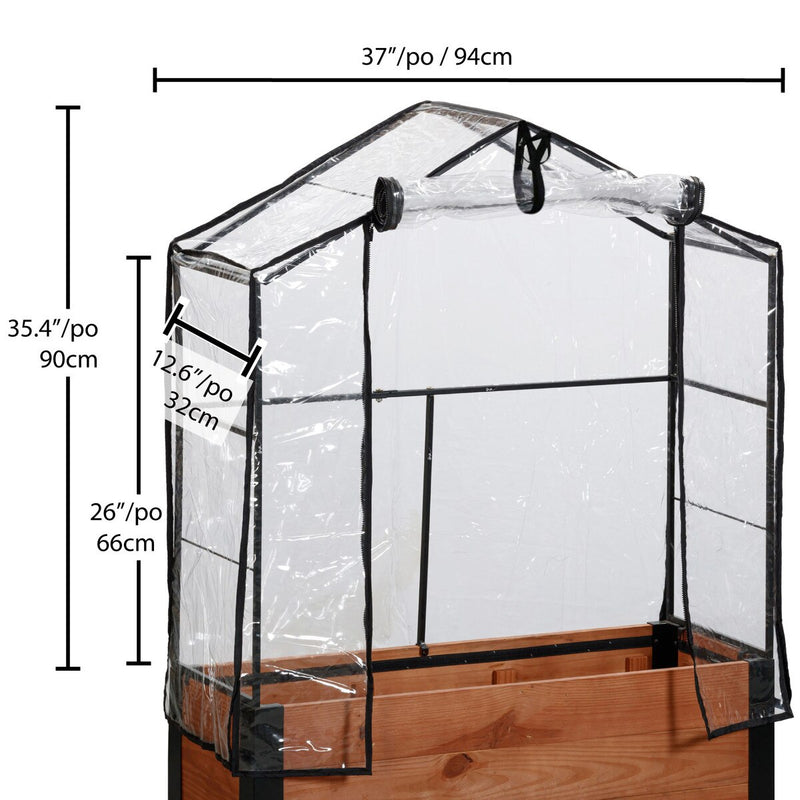 Grapevine Greenhouse Kit for Rectangular Planters