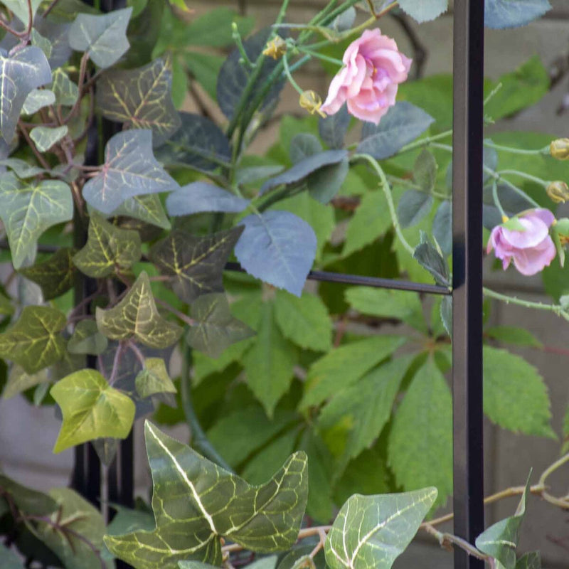 Grapevine Resin Wicker Planter with Trellis