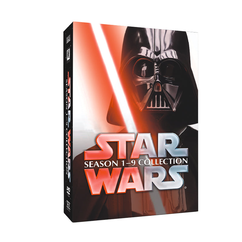 Star Wars Saga Season 1-9 DVD Collection (English only)