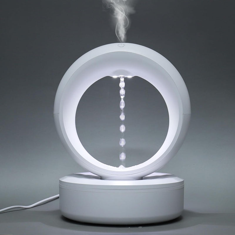 HENU Anti-Gravity Cool Mist Humidifier with Night Light, 680 ML