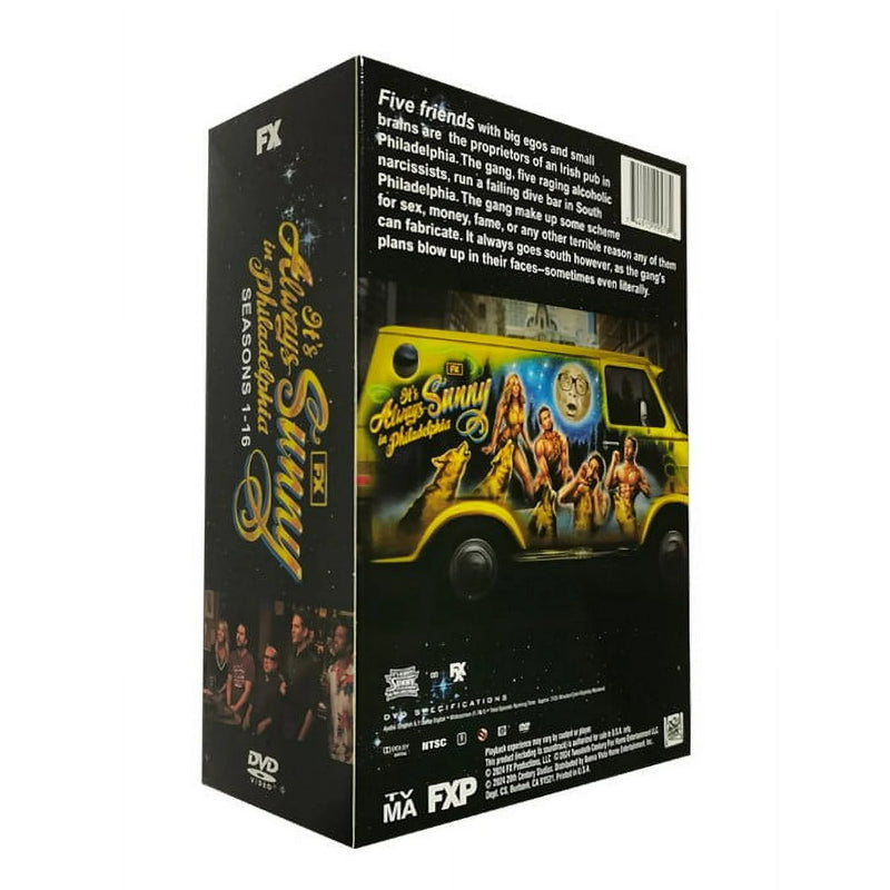 It's Always Sunny in Philadelphia Complete Series Season 1-16 (DVD)