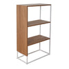 JR Home Collection Milo Three Tier Bookshelf