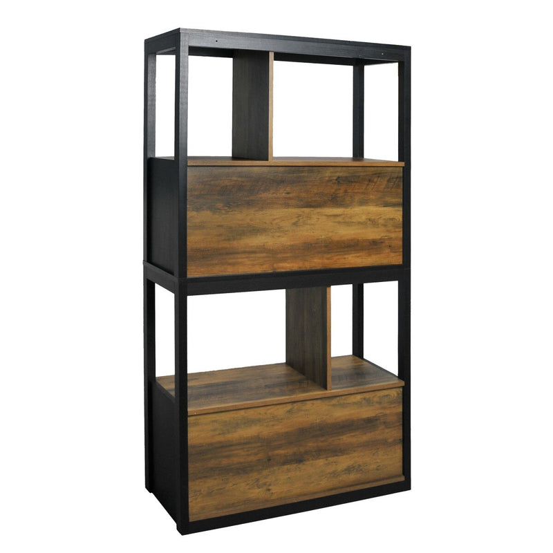 JR Home Collection Walter Bookshelf with Cupboard