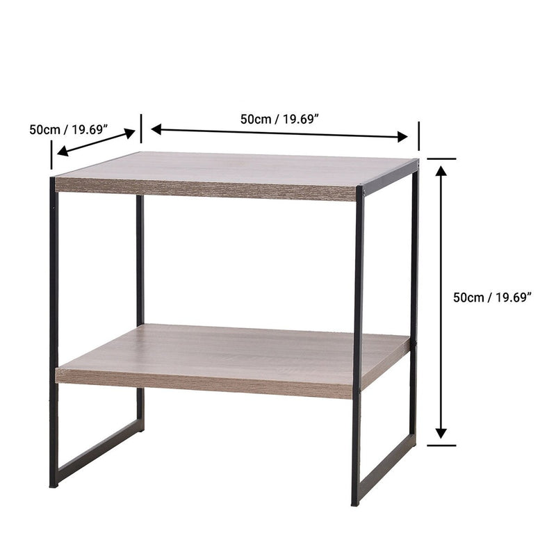 JR Home Collection Industrial Look Side Table