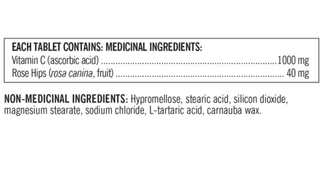 Kirkland Signature Timed Release Vitamin C 1000 mg - 500 Tablets