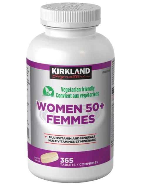 Kirkland Signature Women 50+ Multivitamin, 365 Tablets