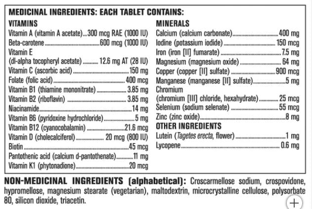 Kirkland Signature Women Multivitamin, 365 Tablets