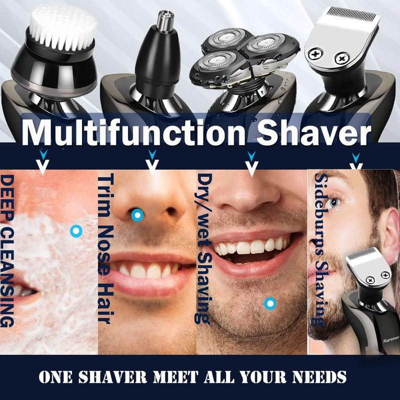 Kurener Electric Shaver Razor Beard Trimmer