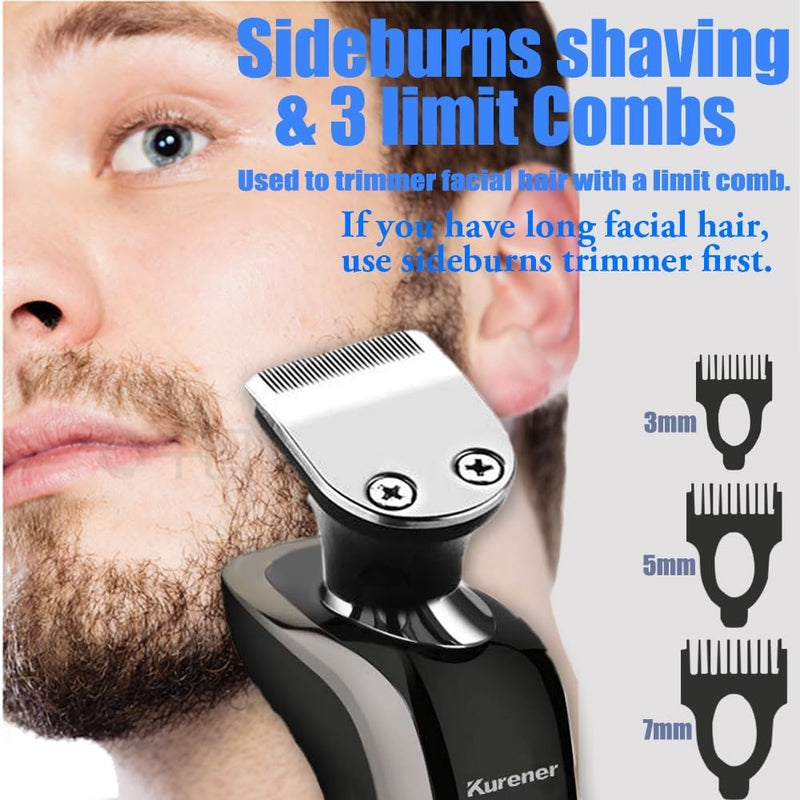 Kurener Electric Shaver Razor Beard Trimmer