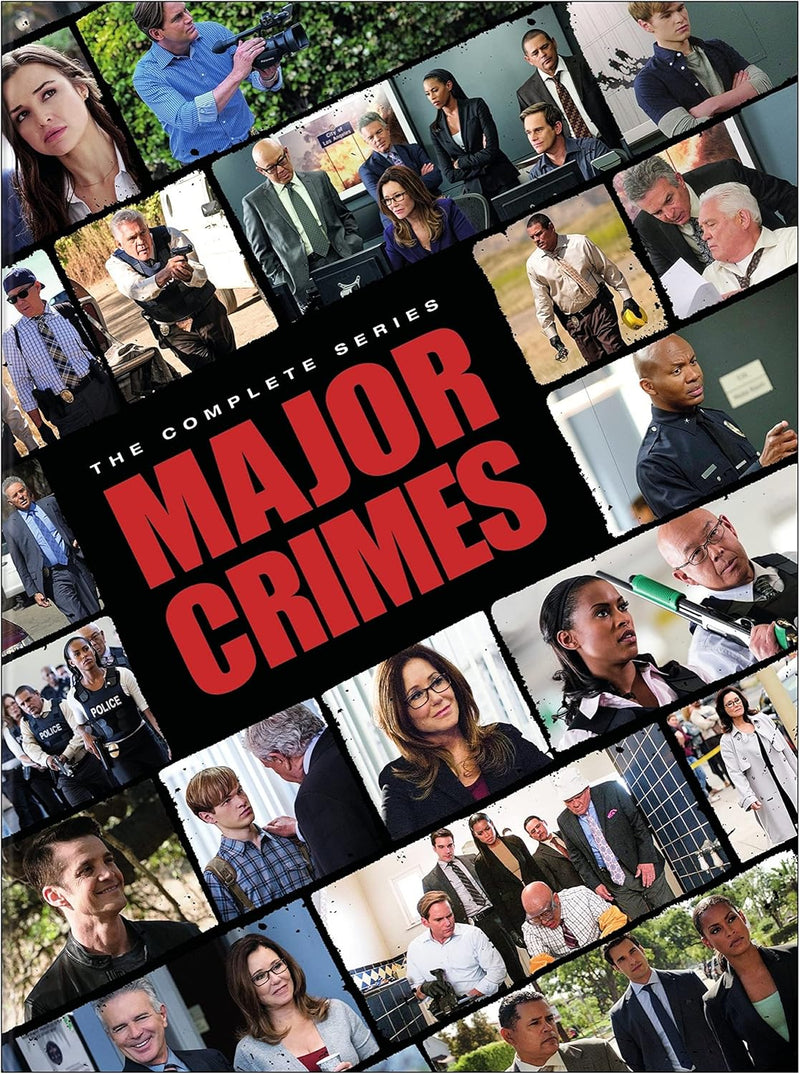 Major Crimes: The Complete Series Season 1-6 DVD