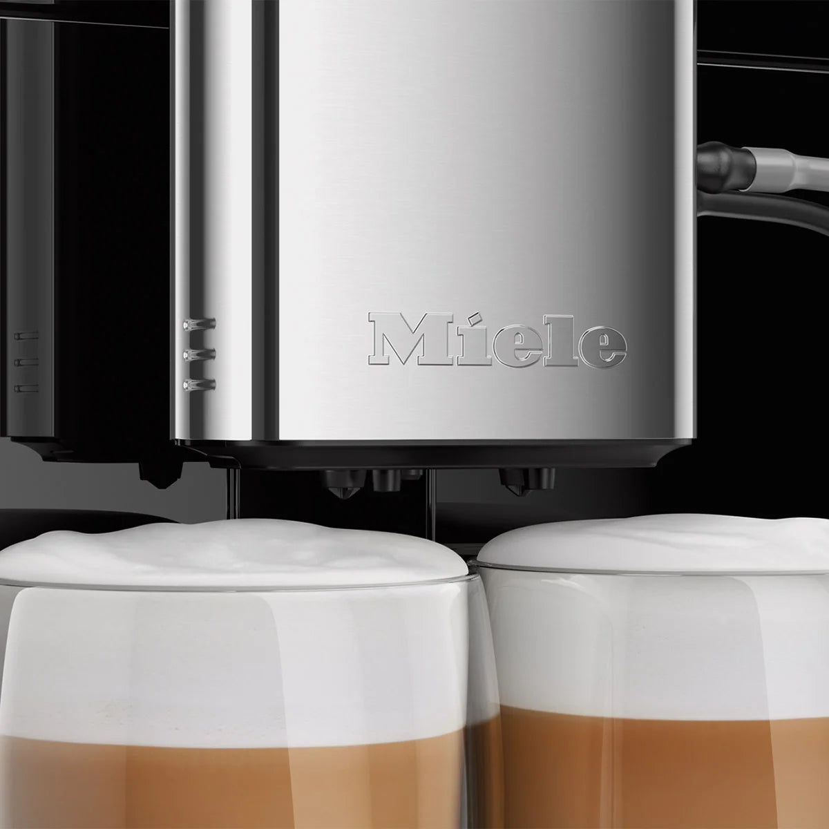 Miele CM5310 Silence Countertop Coffee Machine, Obsidian Black