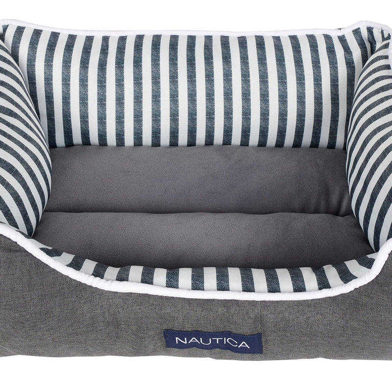 Nautica Twill Sofa Style Pet Bed - Large