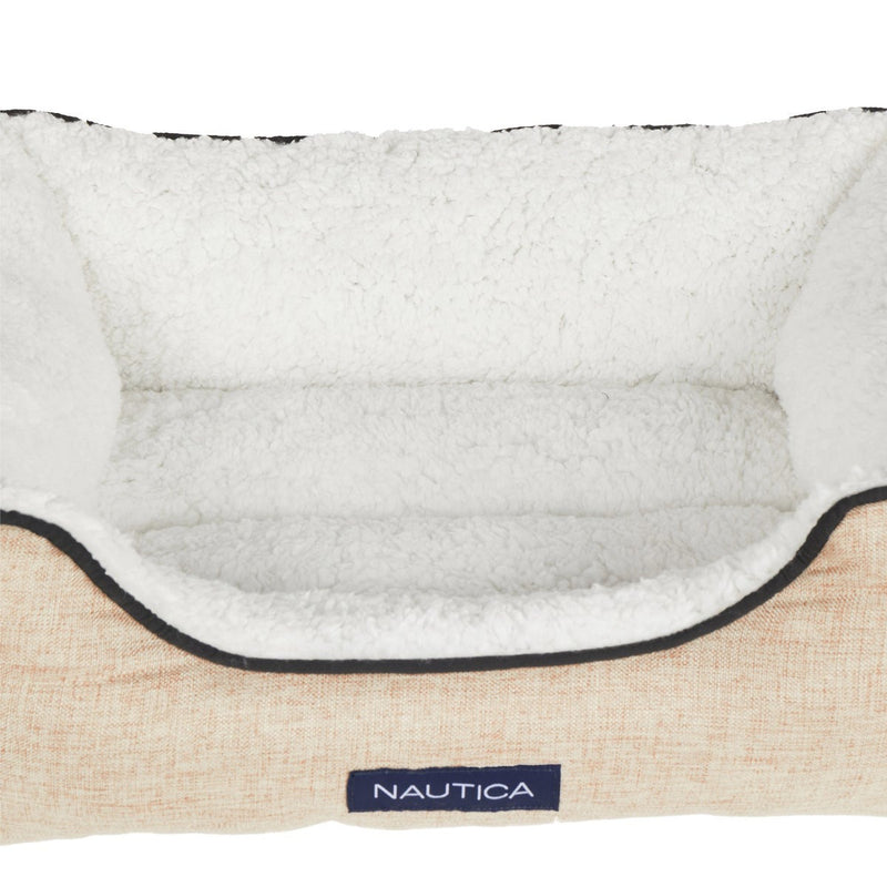 Nautica Twill Sofa Style Pet Bed - Large