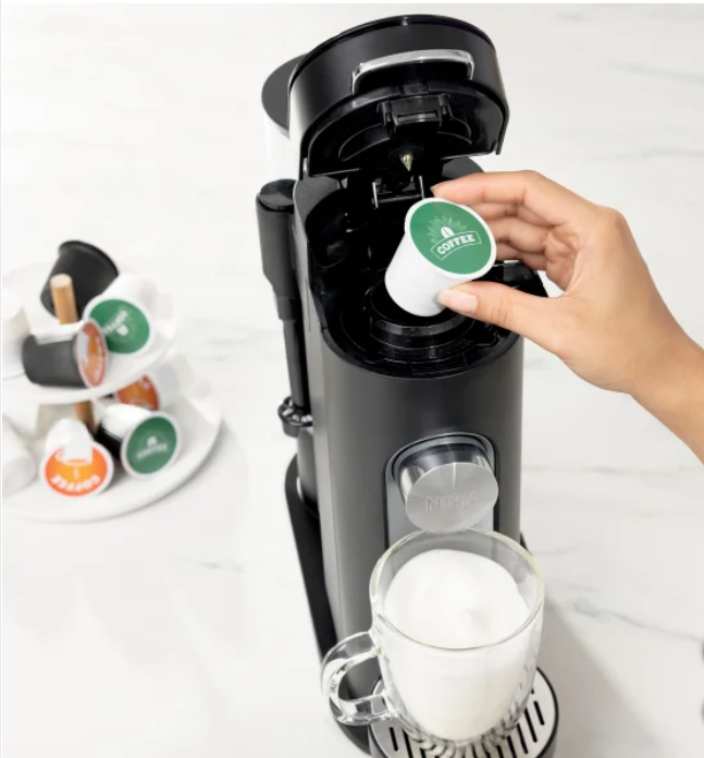 Ninja Pods & Grounds Specialty Single-Serve Coffee Maker, K-Cup Pod Compatible