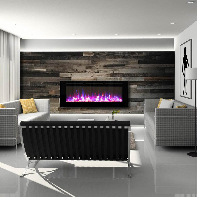 Paramount Smart Premium Electric Fireplace, 50IN