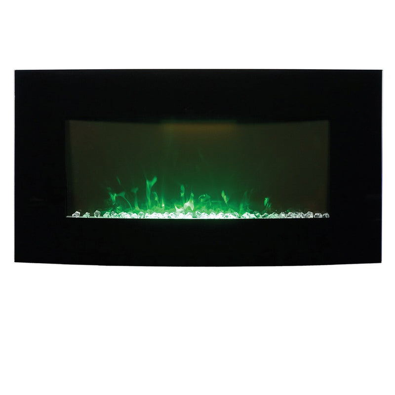 Paramount Stirling Curved Fireplace, 36IN