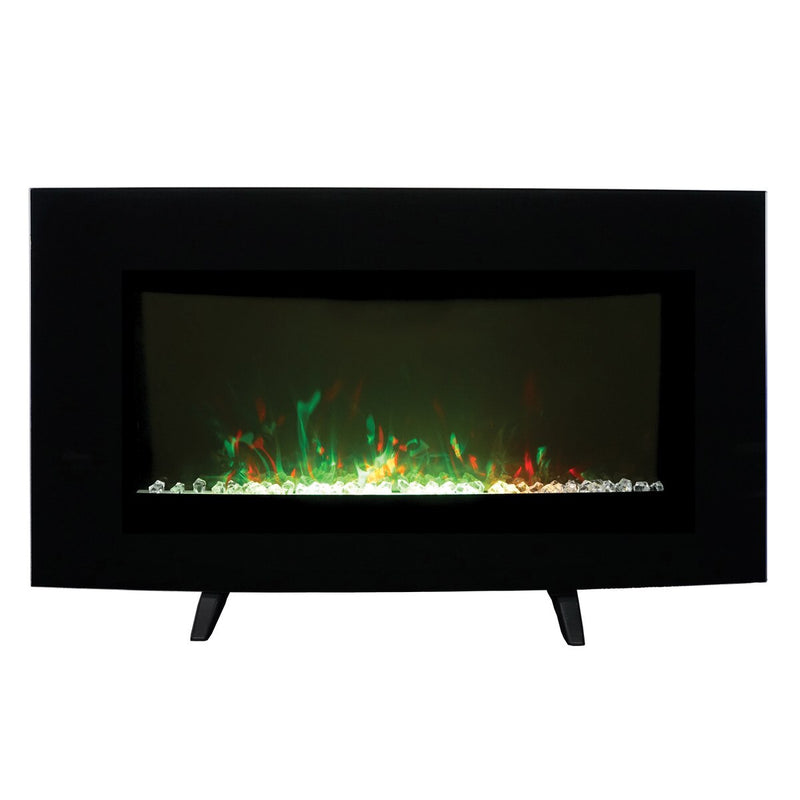 Paramount Stirling Curved Fireplace, 36IN