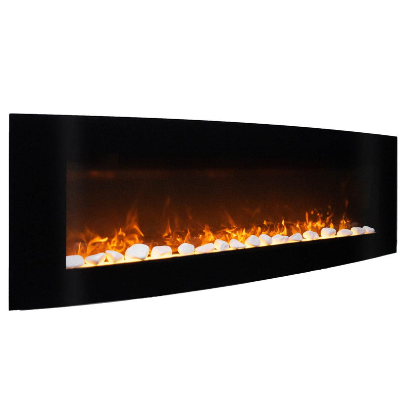 Paramount Stirling Curved Fireplace, 48IN