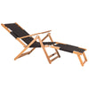 Patioflare Portable Lounge Chair with Leg Rest |Outdoor Chair