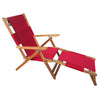 Patioflare Portable Lounge Chair with Leg Rest | Outdoor Chair