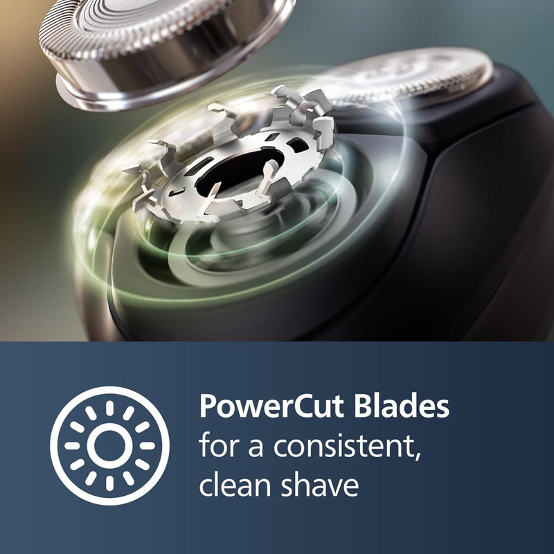 Philips Electric Shaver Series 3000X, Wet & Dry with Self-Sharpening Blades