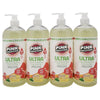 Pink Solution Concentrated Liquid Laundry Gel Citrus, 4 x 1 L (33.8 oz.)