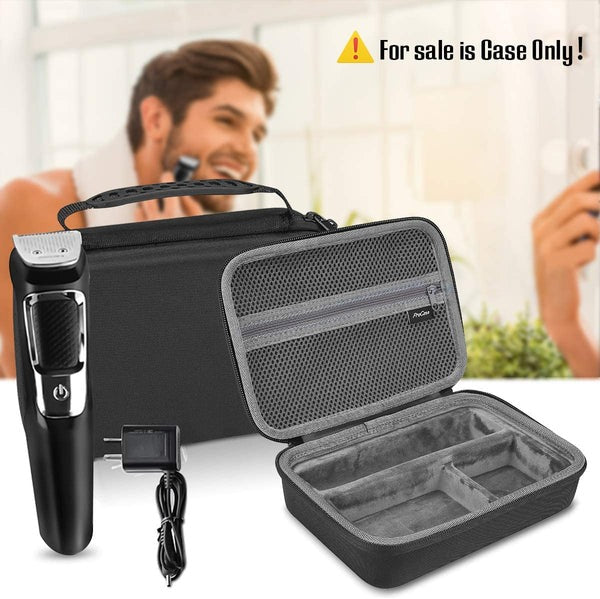 ProCase Hard Travel Case for Philips Multigroom Series-Men's Electric Trimmer Shaver