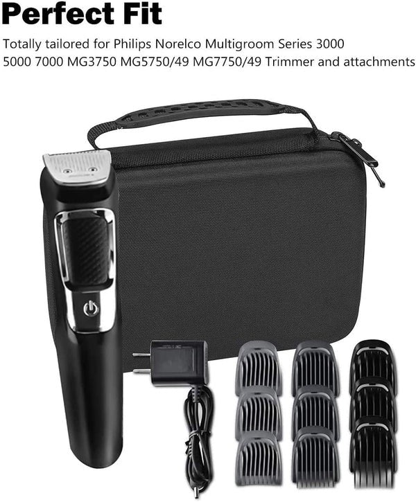 ProCase Hard Travel Case for Philips Multigroom Series-Men's Electric Trimmer Shaver