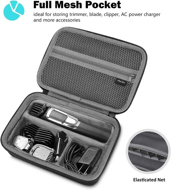 ProCase Hard Travel Case for Philips Multigroom Series-Men's Electric Trimmer Shaver