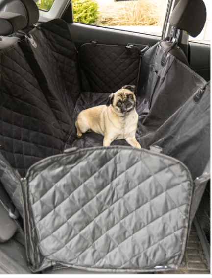 Quilted Dog Car Seat Cover