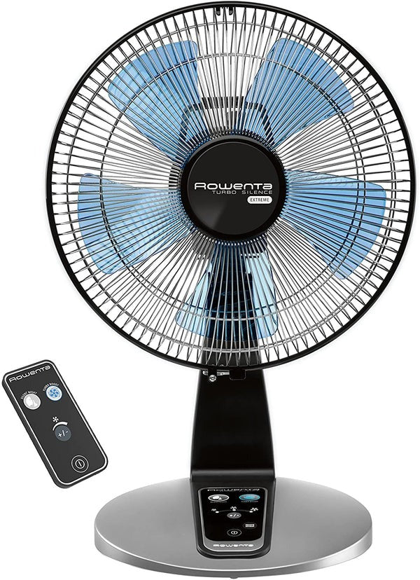 Rowenta Turbo Silence Extreme Electronic Table Fan with Remote Control