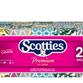 Scotties Premium Facial Tissue, Soft & Strong, Hypoallergenic and Dermatologist Tested, 20-pack