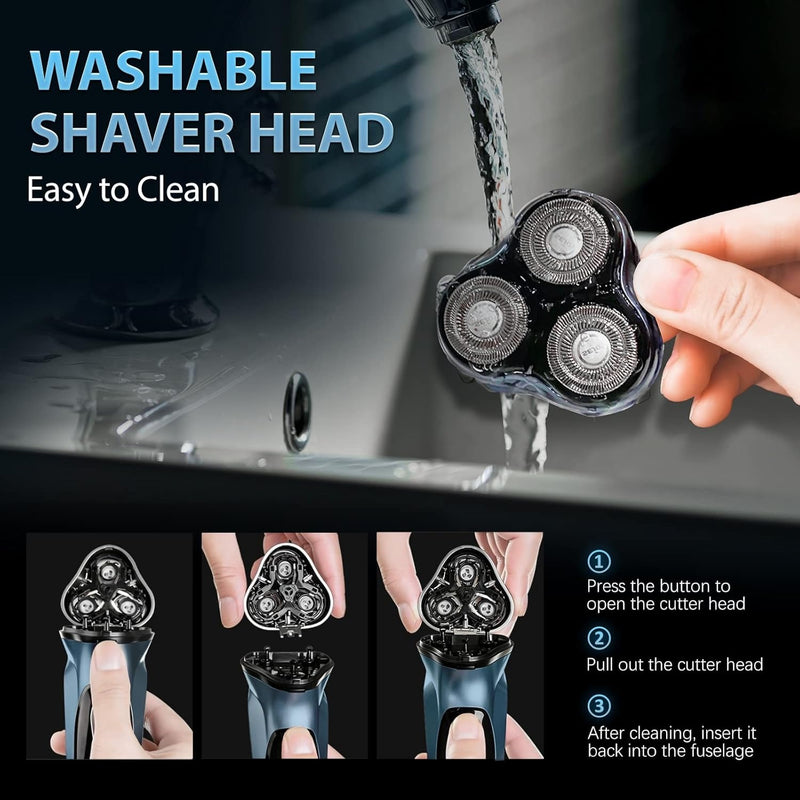 Sejoy Men's Electric Shaver Razor for Men Face