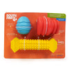 South Paw Rubber Dog Toys 3-pack