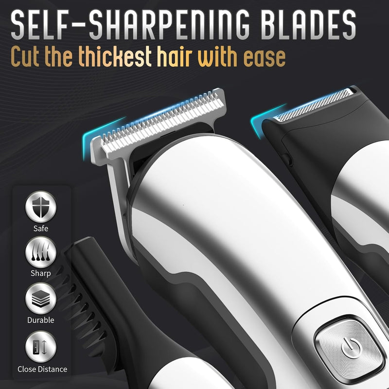 Ufree Beard Trimmer for Men, Waterproof Hair Trimmer Electric Razor Shaver for Men