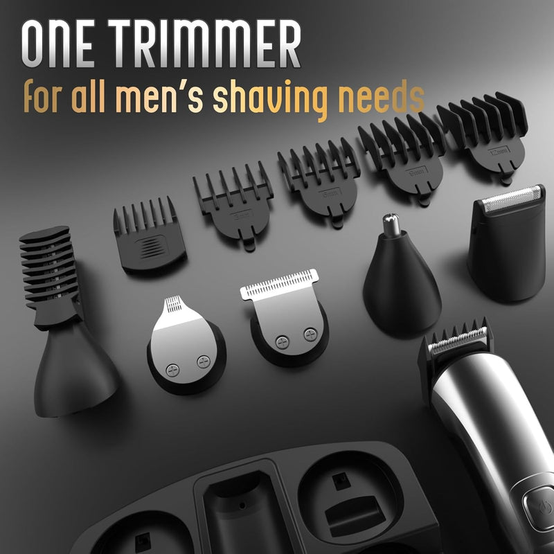 Ufree Beard Trimmer for Men, Waterproof Hair Trimmer Electric Razor Shaver for Men