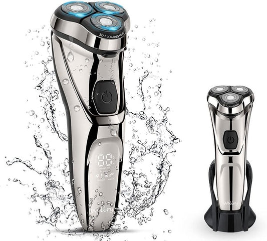 WELIRY Electric Razor for Men Electric shaver Mens for Shaving With Pop-up Trimmer Electric Rotary Shavers