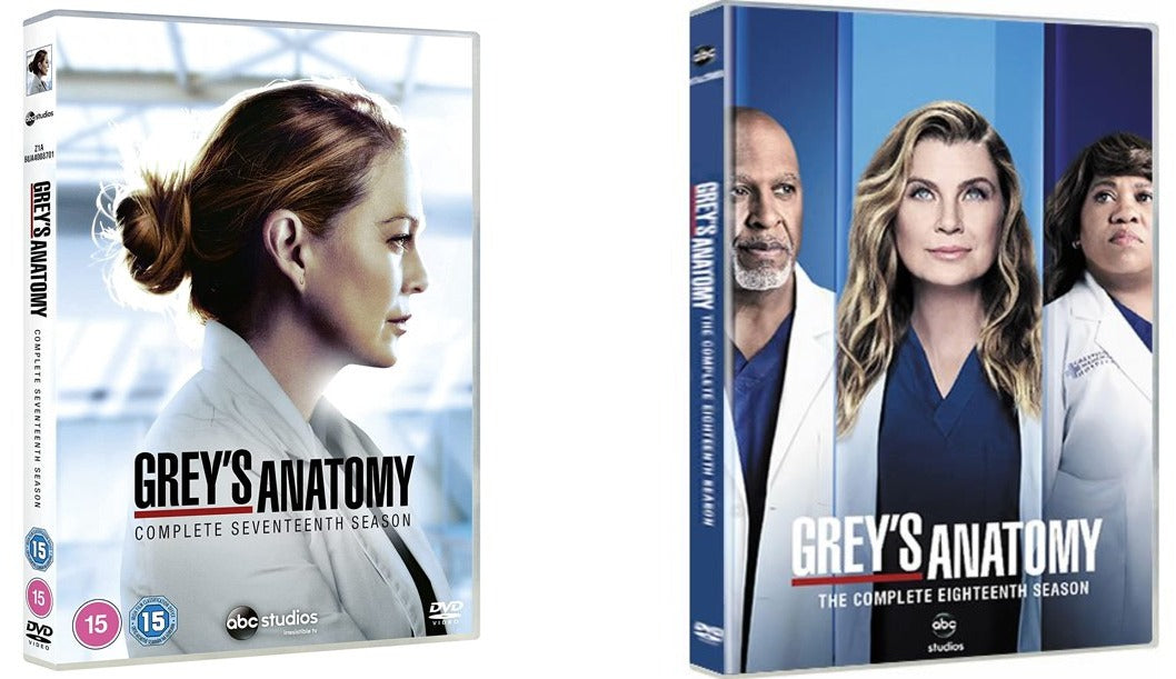 Grey’s Anatomy season 17 and 18 [DVD]-English only