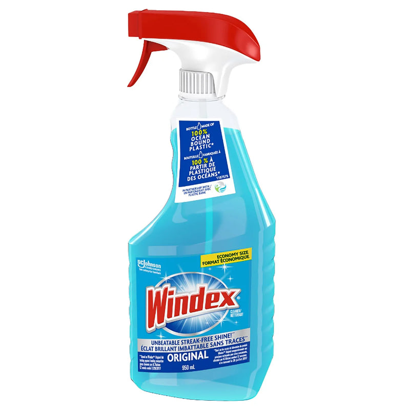 Windex Original Glass Cleaner, 5 L + 950 mL